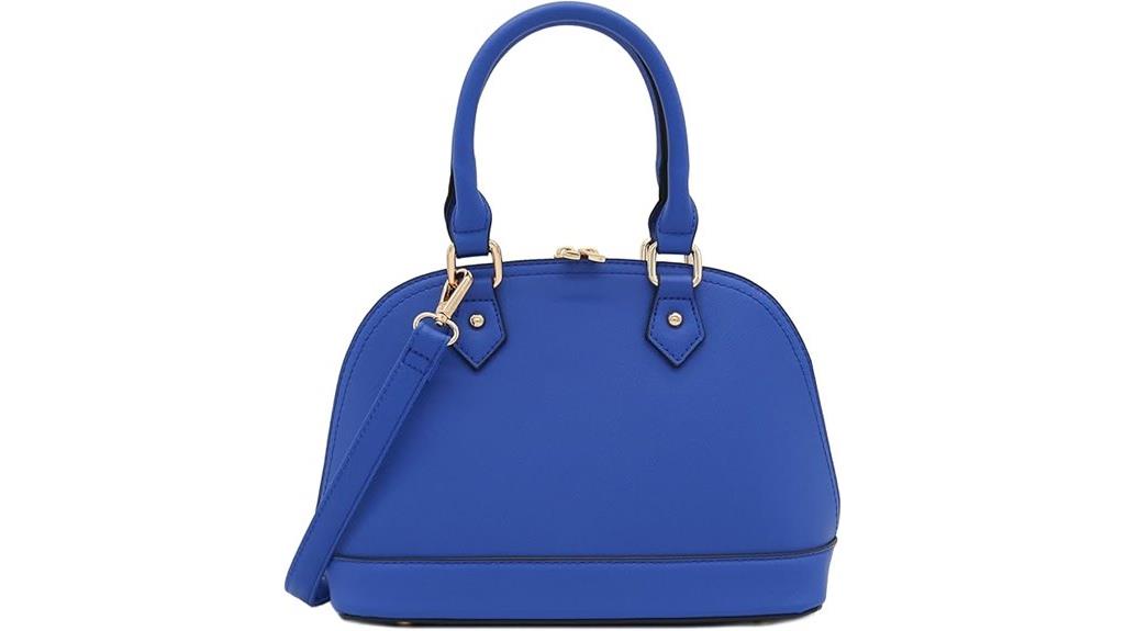 saffiano dome satchel