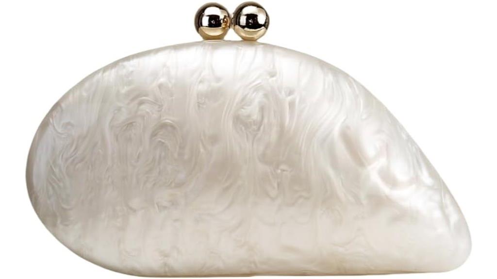 seashell chain shoulder bag
