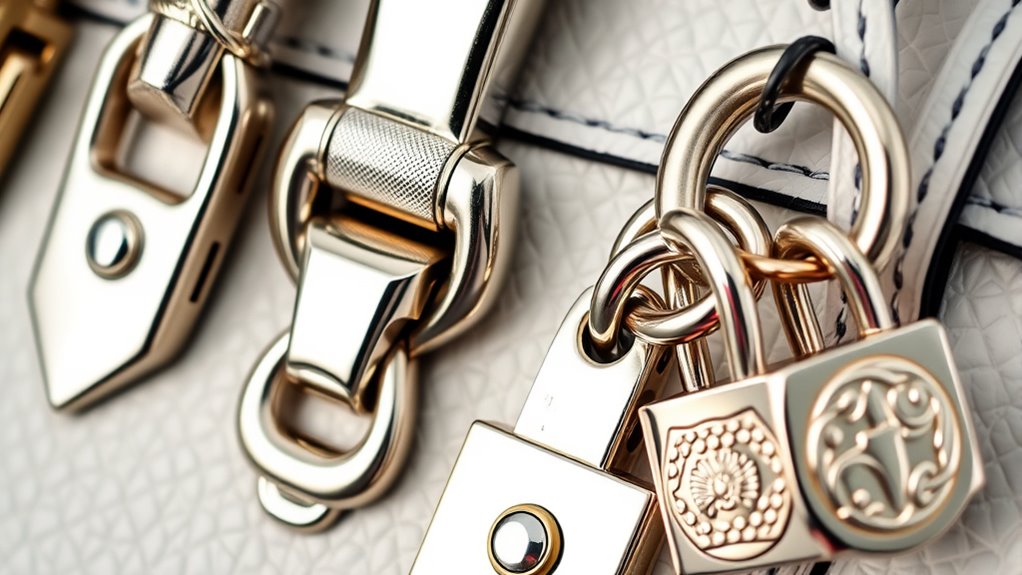 secure bag closure hardware