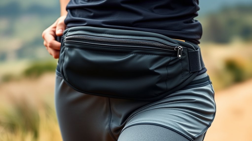 secure comfortable running bag