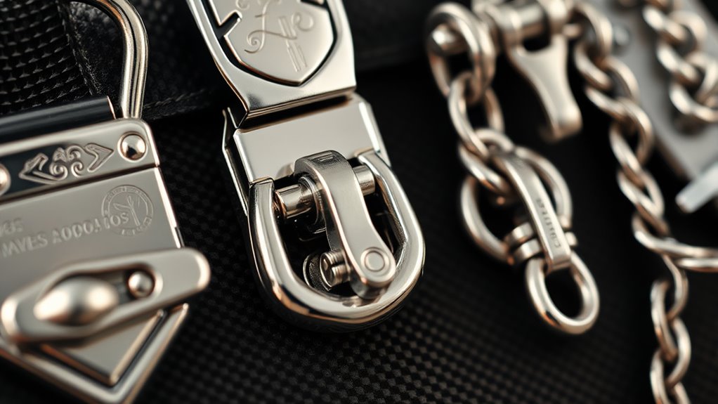 secure elegant bag closures