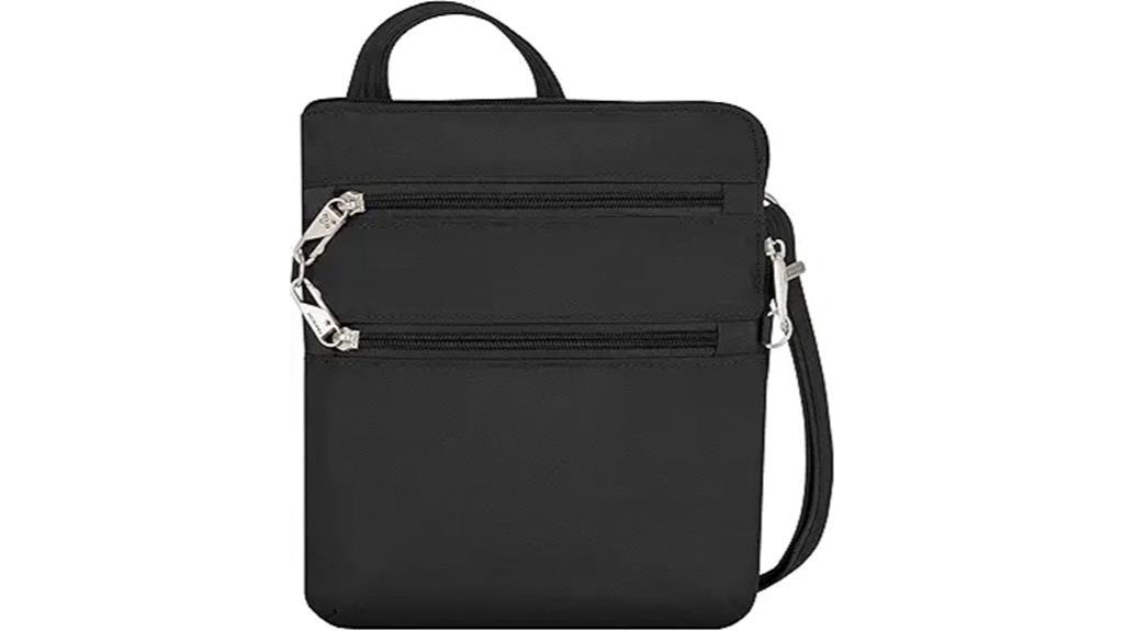 secure slim crossbody bag