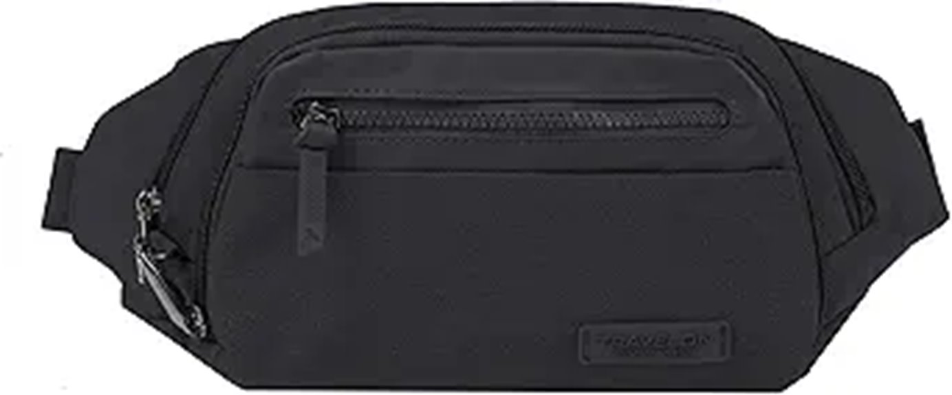 secure travel waist pack