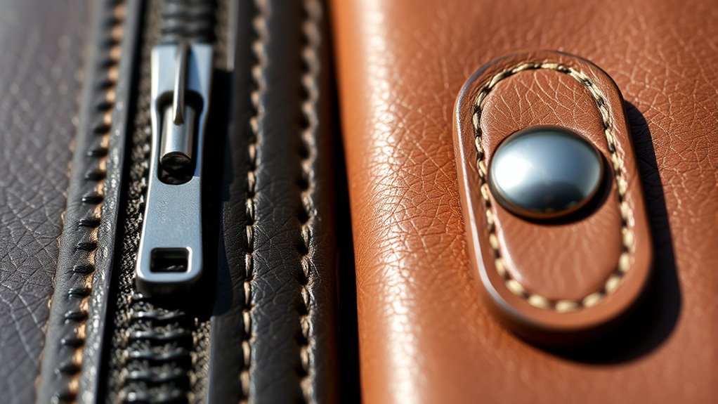 secure versatile snap closures