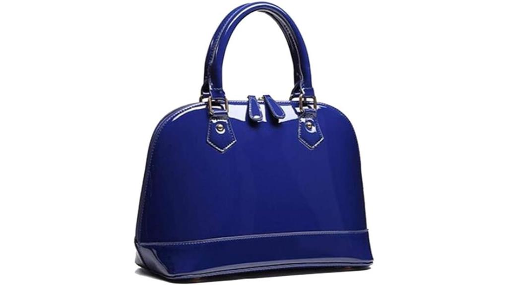 shiny dome purse