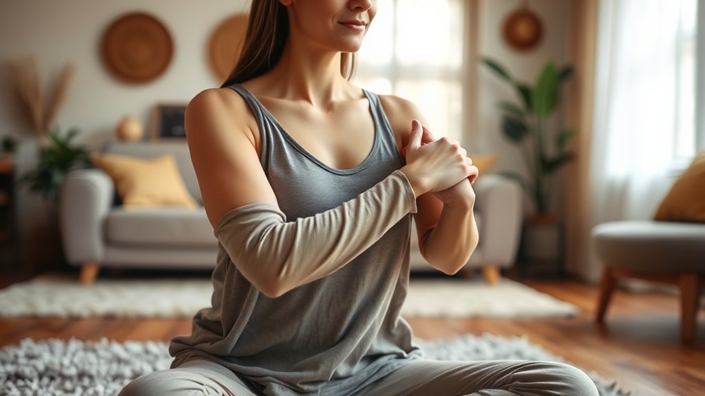 shoulder tension relief exercises