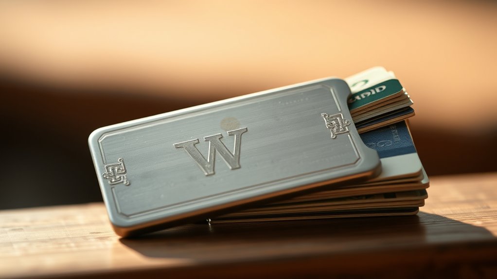 sleek practical minimalist wallets