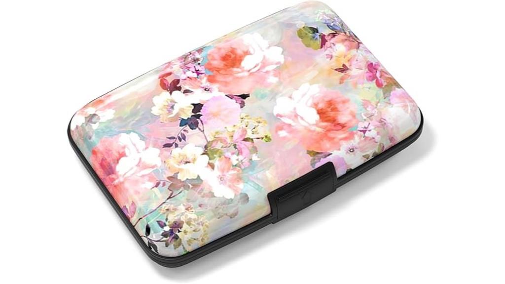 slim rfid aluminum wallet