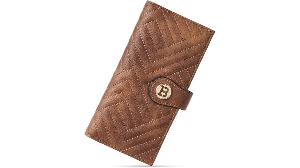 slim rfid leather wallet