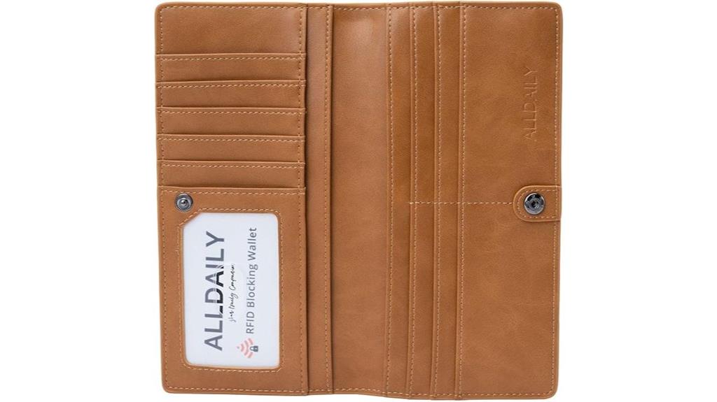 slim rfid women wallet