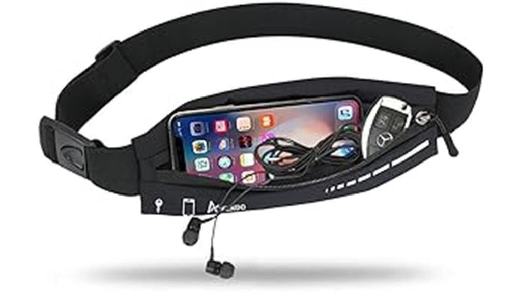 slim running belt