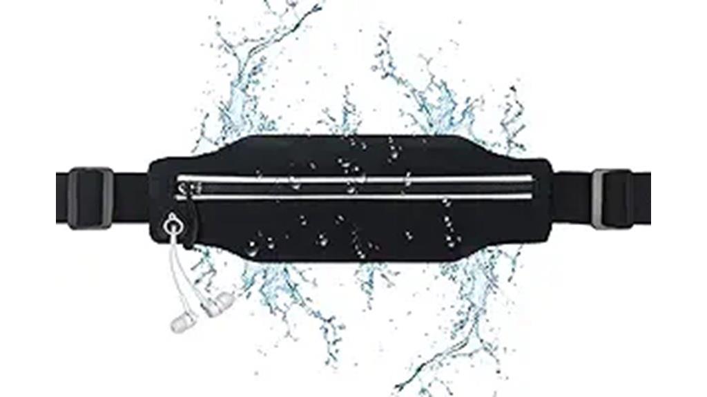 slim running belt