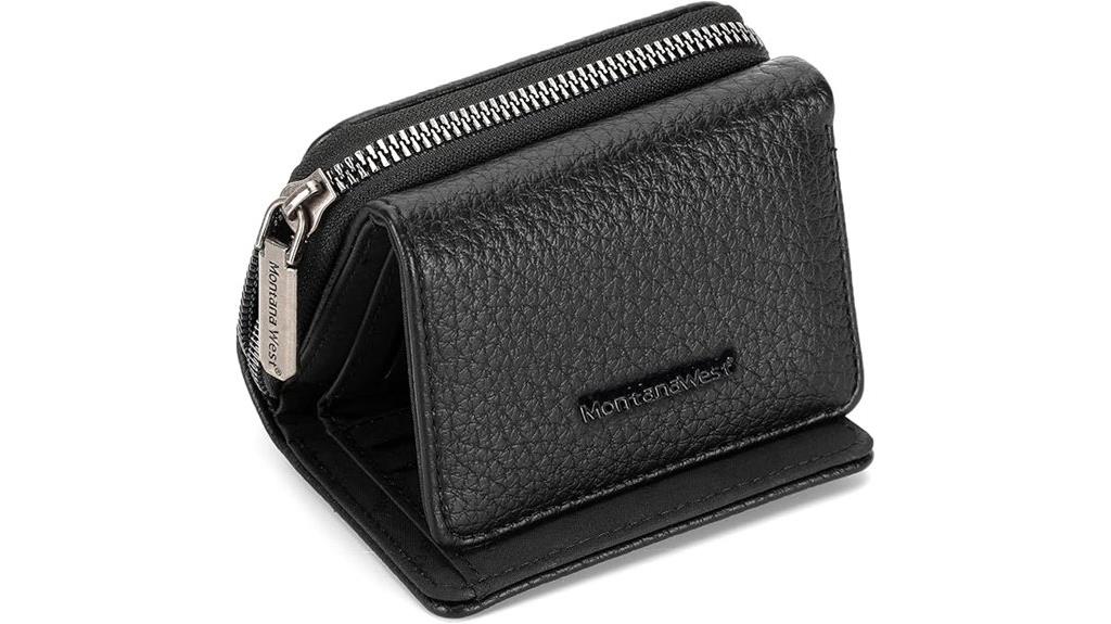 slim trifold card wallet