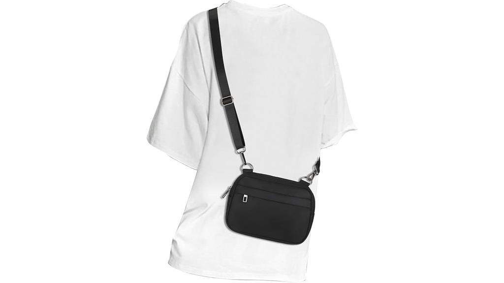 small adjustable crossbody bag