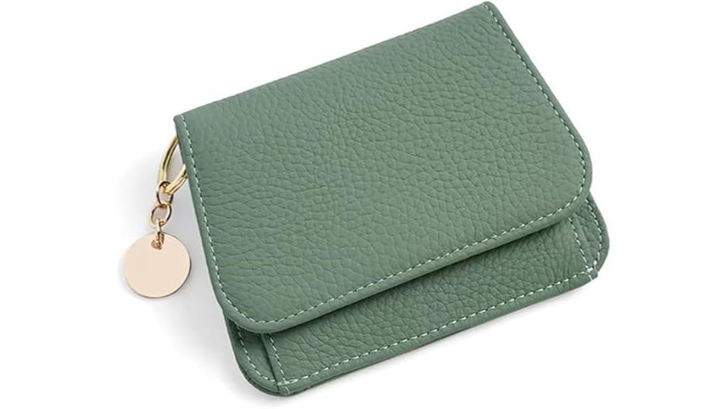 small rfid leather wallet
