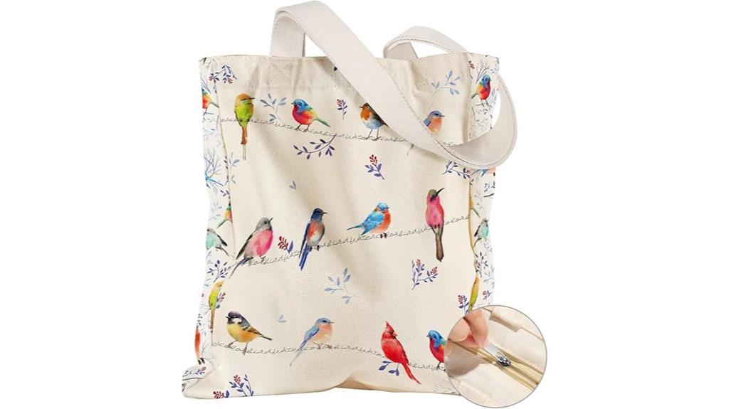 spacious women s canvas tote