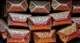 sparkling glitter belt bags