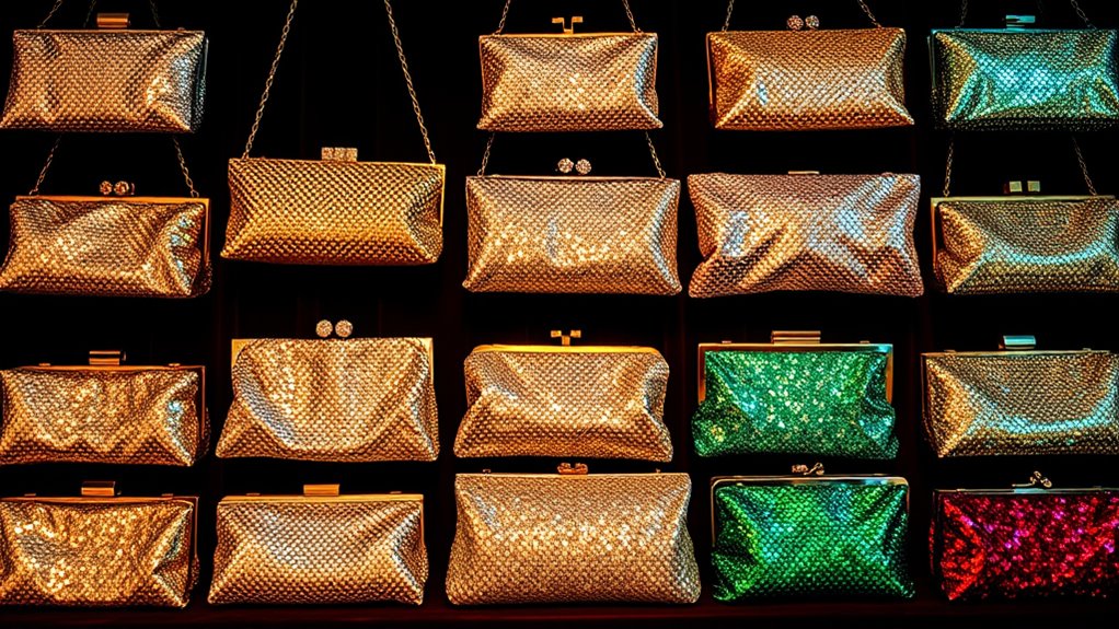 sparkling nighttime clutch choices