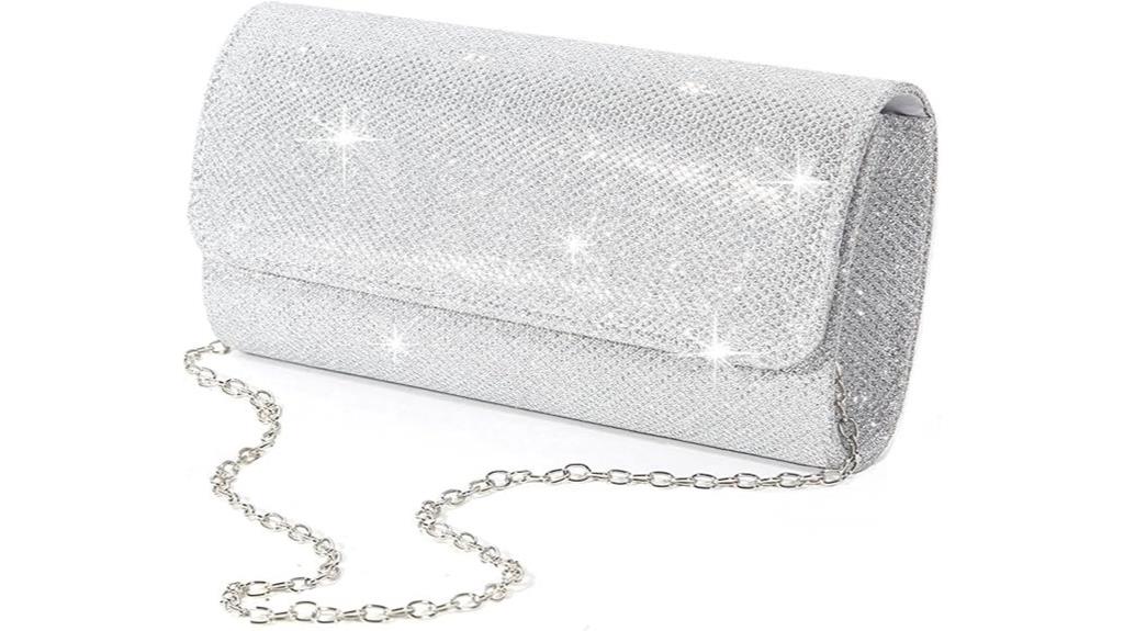 sparkling women s evening clutch