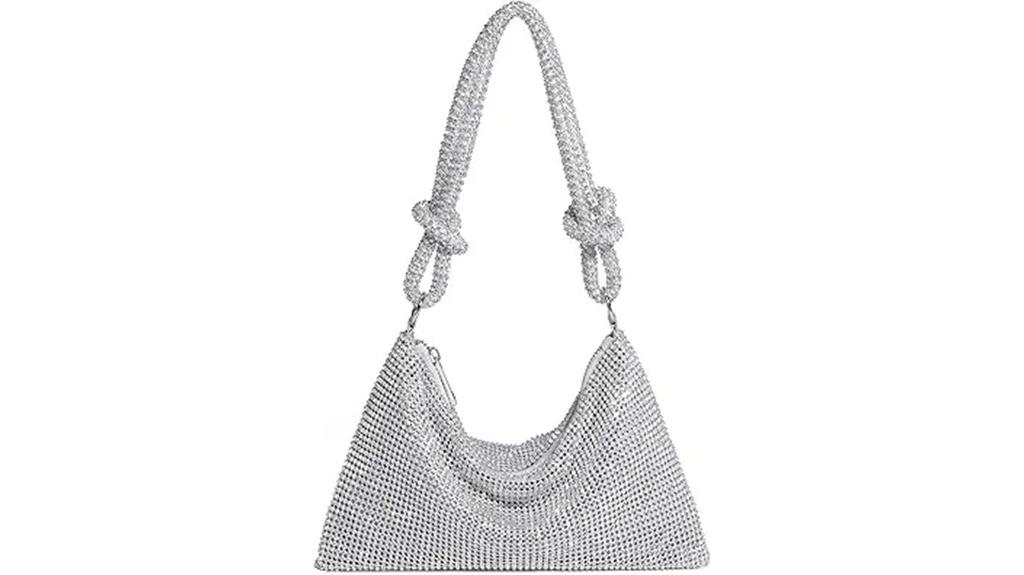 sparkly mini rhinestone purse