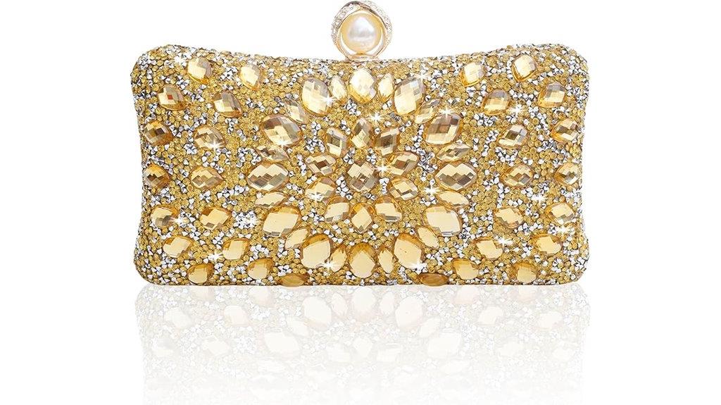sparkly women s evening clutch