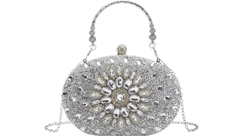 sparkly women s evening clutch