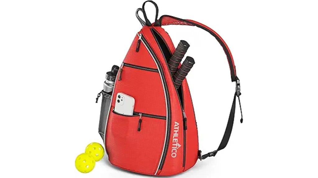 sporty travel sling bag