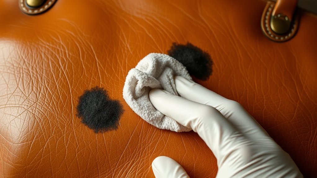 store leather in cool dry