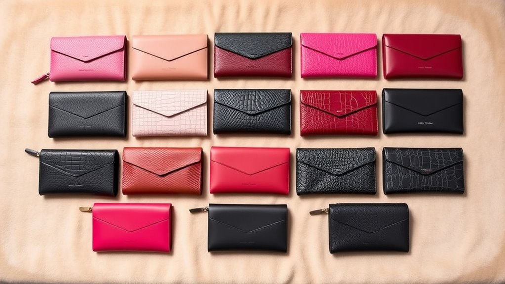 stylish compact woman wallets