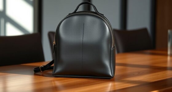 stylish functional black backpacks
