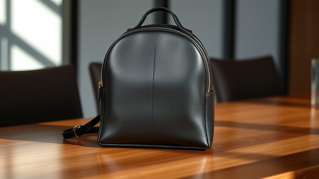 stylish functional black backpacks