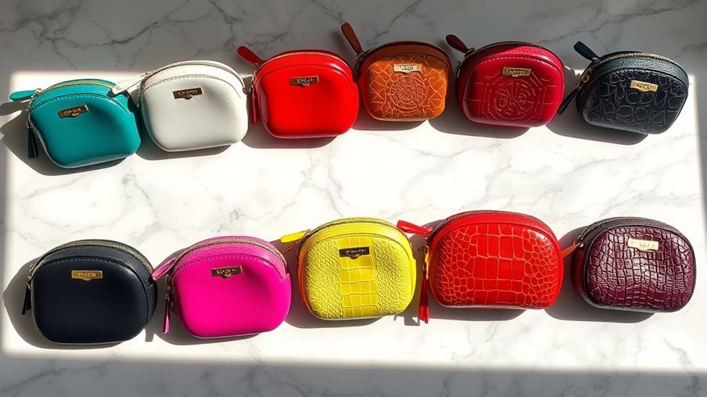 stylish functional coin purses