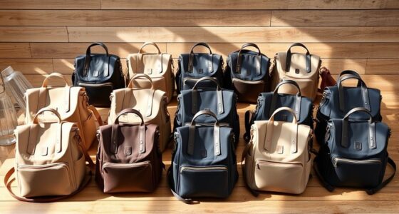 stylish functional diaper bags