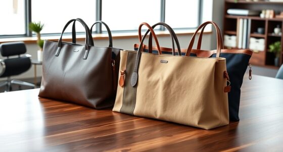 stylish functional laptop totes