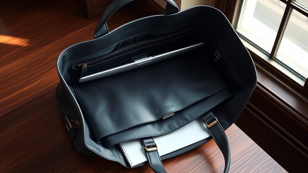 stylish functional work totes