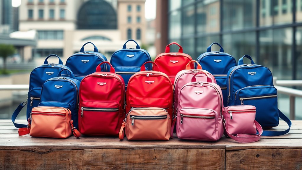 stylish practical nylon backpacks