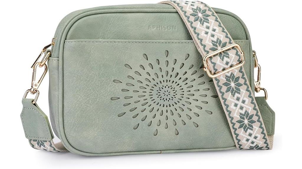 stylish quilted crossbody bag