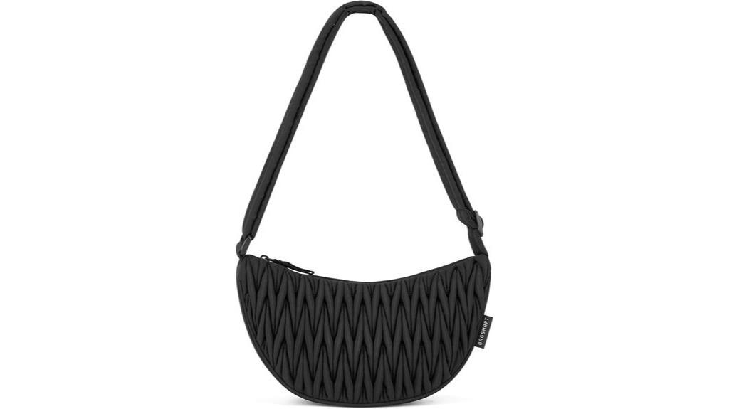 stylish quilted crossbody bag