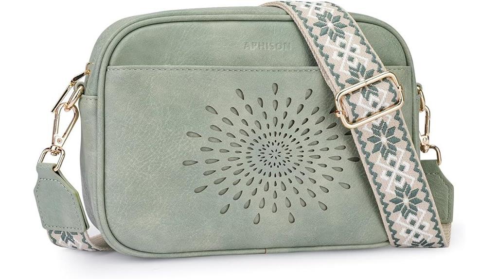stylish quilted crossbody bag