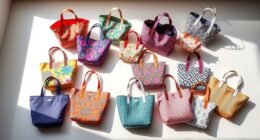 stylish reversible tote bags
