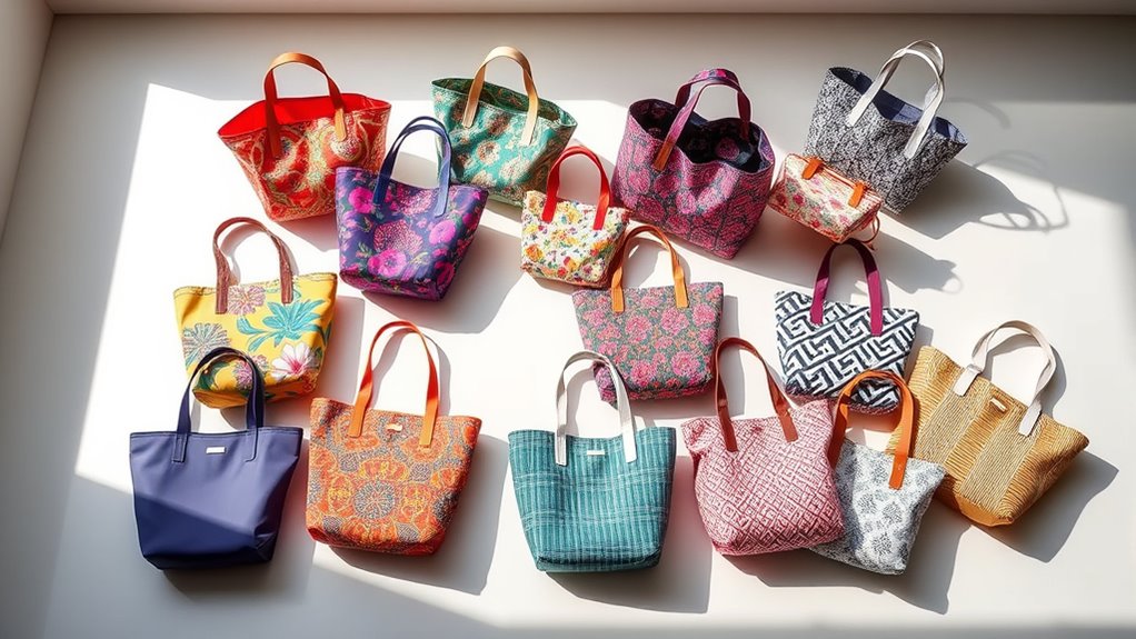 stylish reversible tote bags