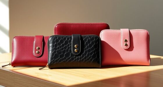stylish secure travel wallets