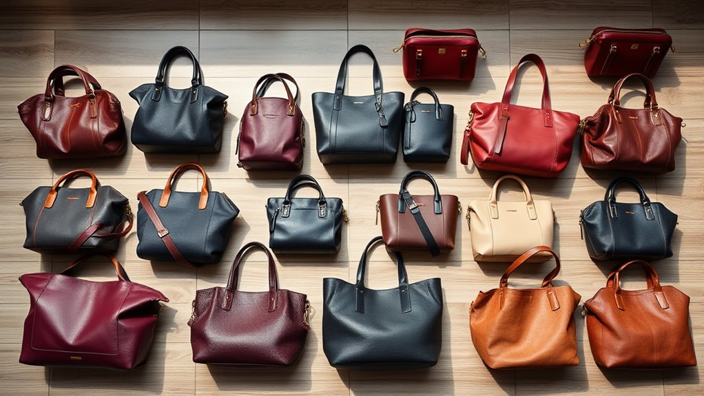 stylish spacious shoulder bags