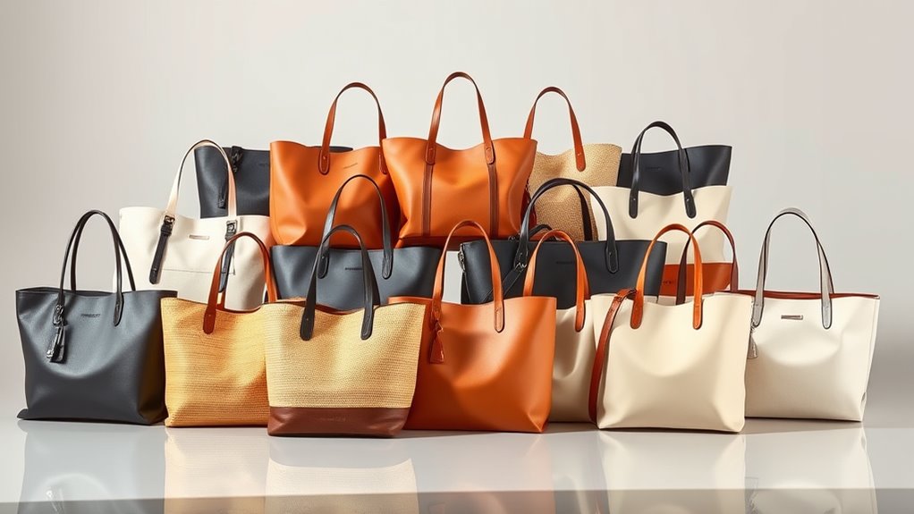 stylish spacious tote options