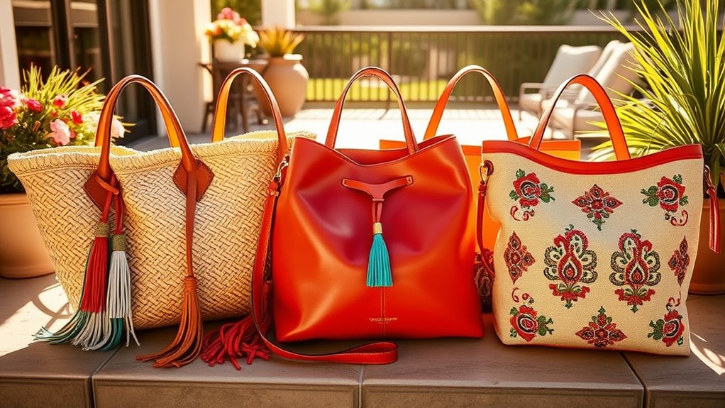 stylish summer shoulder bags