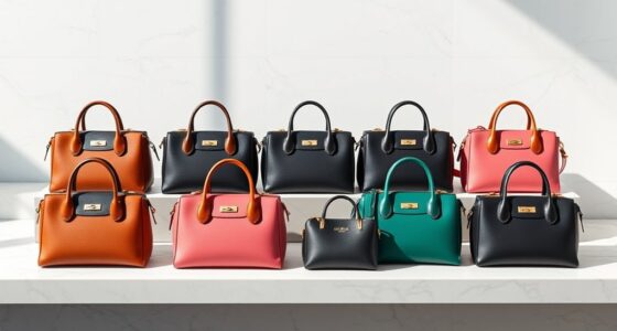 stylish two tone satchels