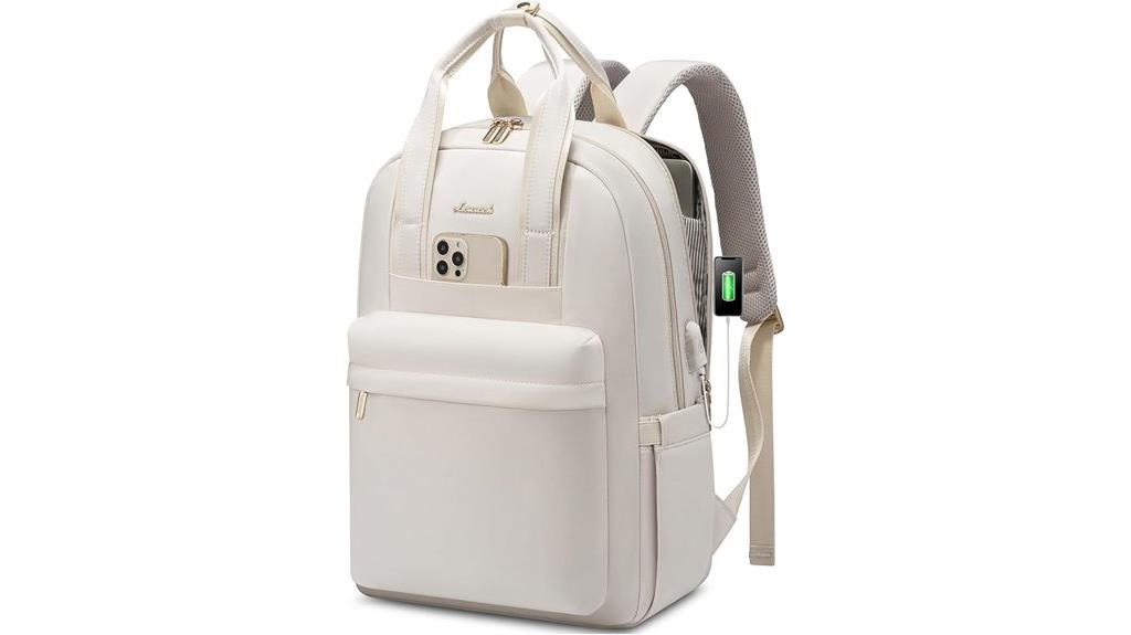 stylish women s laptop backpack