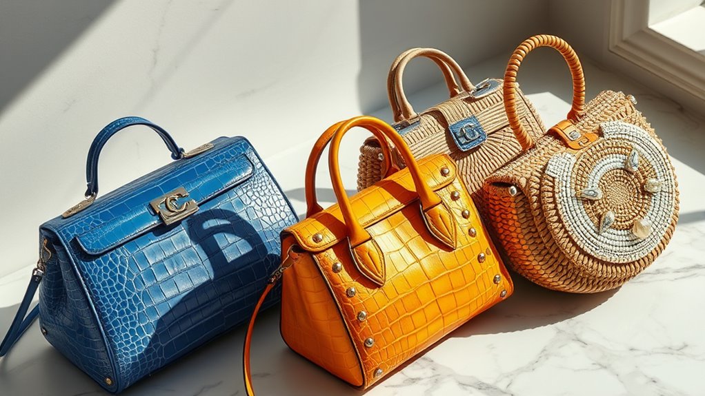 textured handbag embellishment trends