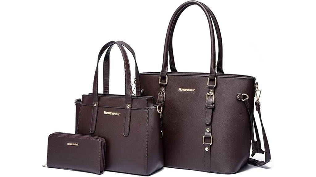 three piece purse set