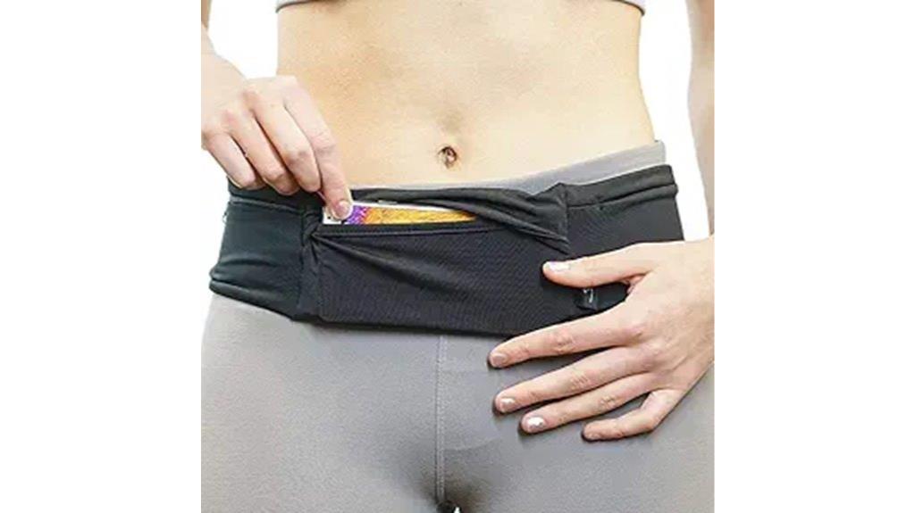 three pocket adjustable waist belt